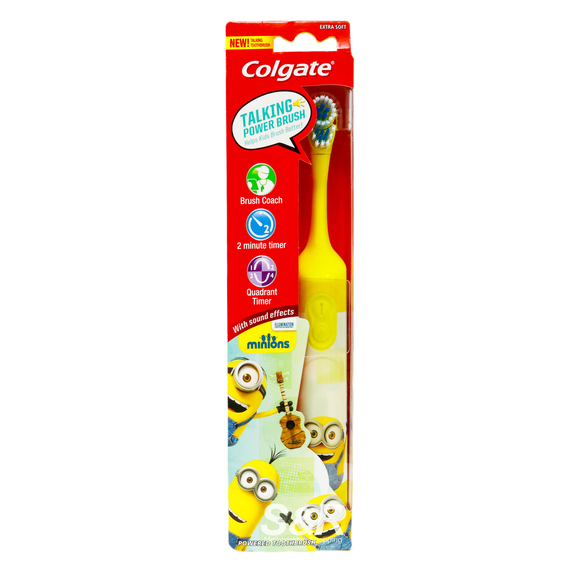 Colgate Kids Interactive Talking Minions Toothbrush 1pc